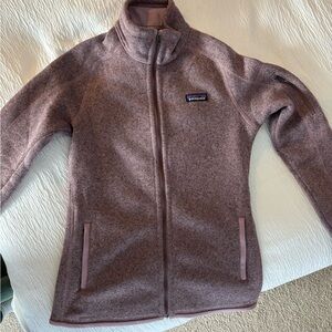 Patagonia Women's Pink/Lavender Fleece Jacket